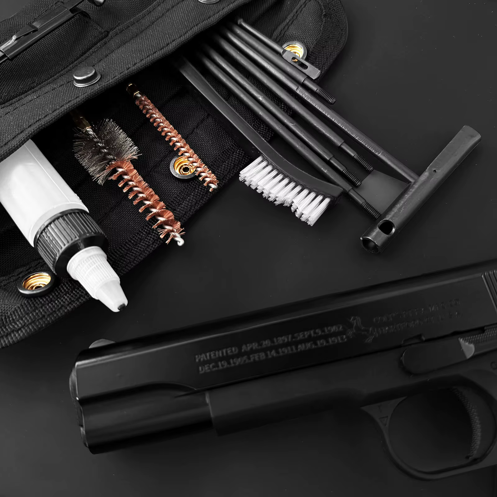 Kit limpieza pistolas con varillas extensibles y cepillos bronce - imagen 3