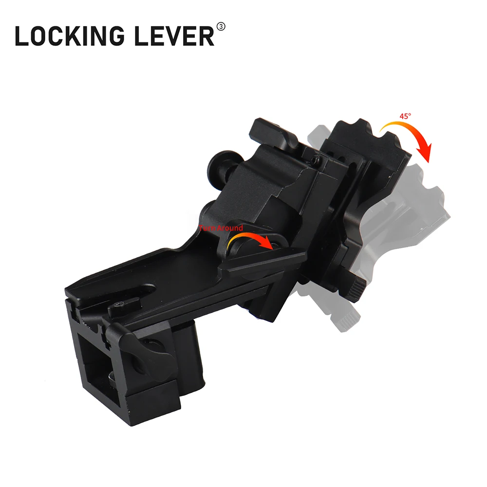 Adaptador táctico TD-O1 para monturas visión nocturna en casco y visor - imagen 2