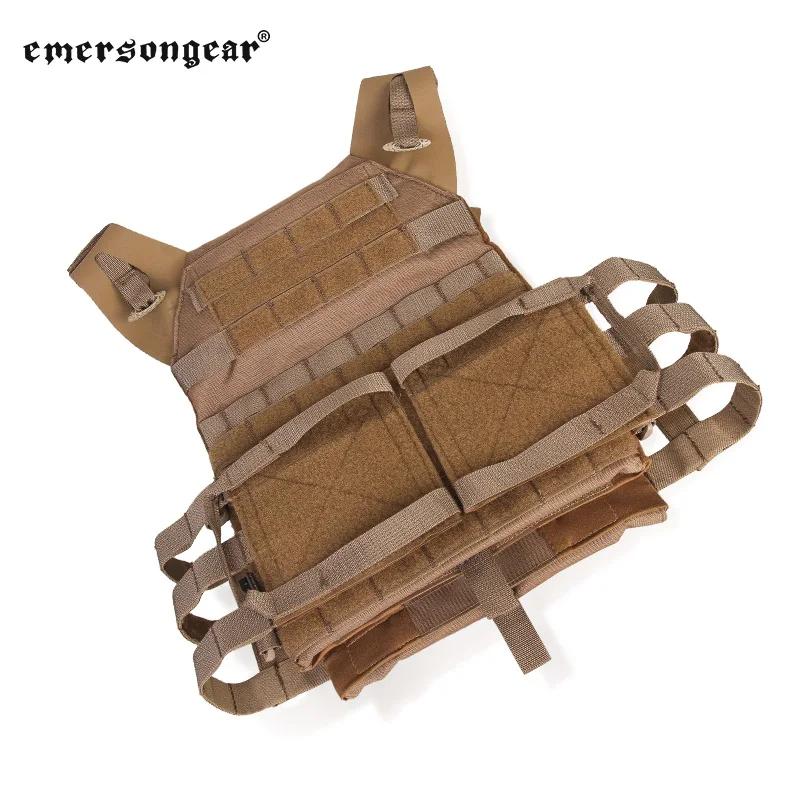 Emersongear JPC 2.0 Portador de Placa Táctico Molle Negro - imagen 2