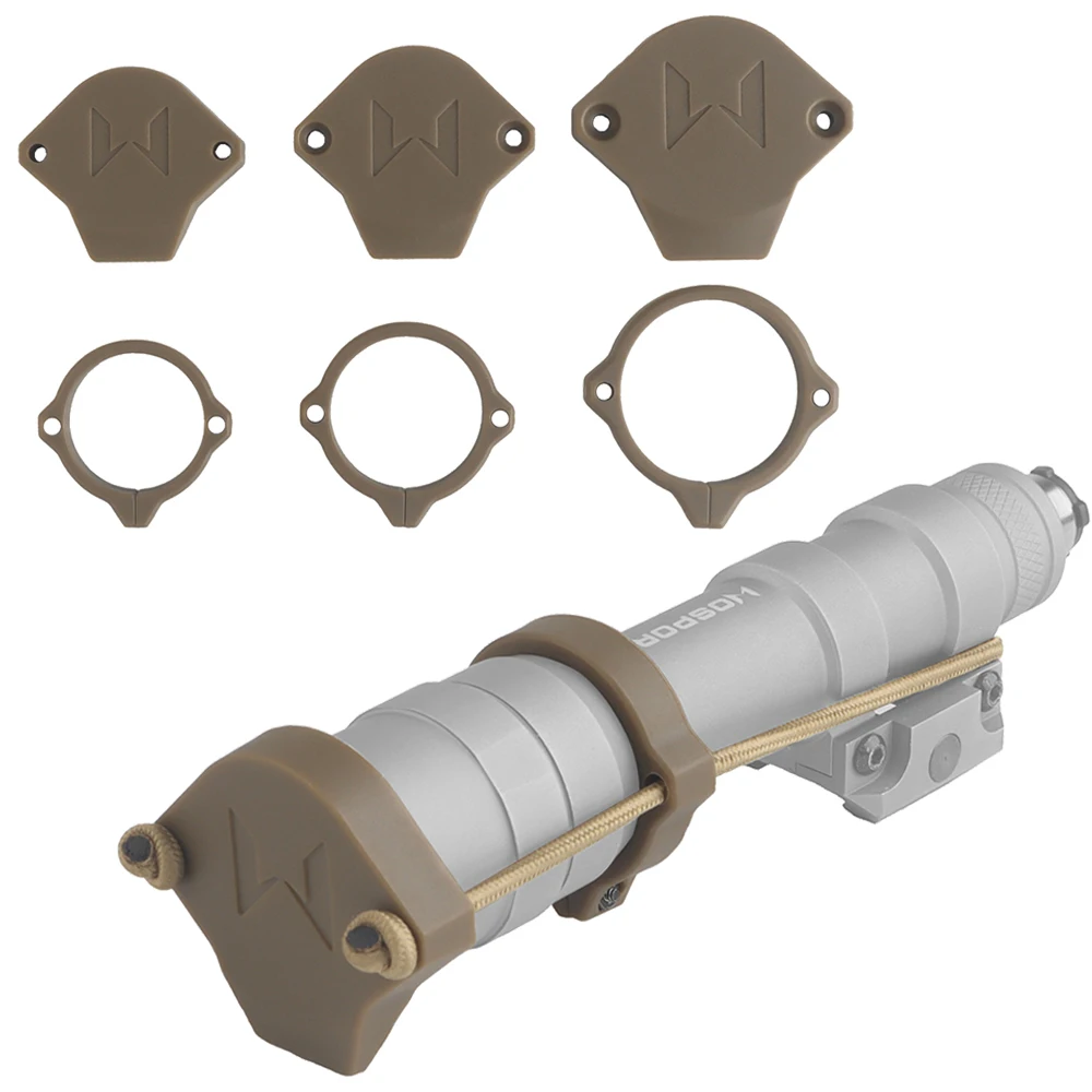 Protector de lente para linterna táctica, repuesto compatible - imagen 4