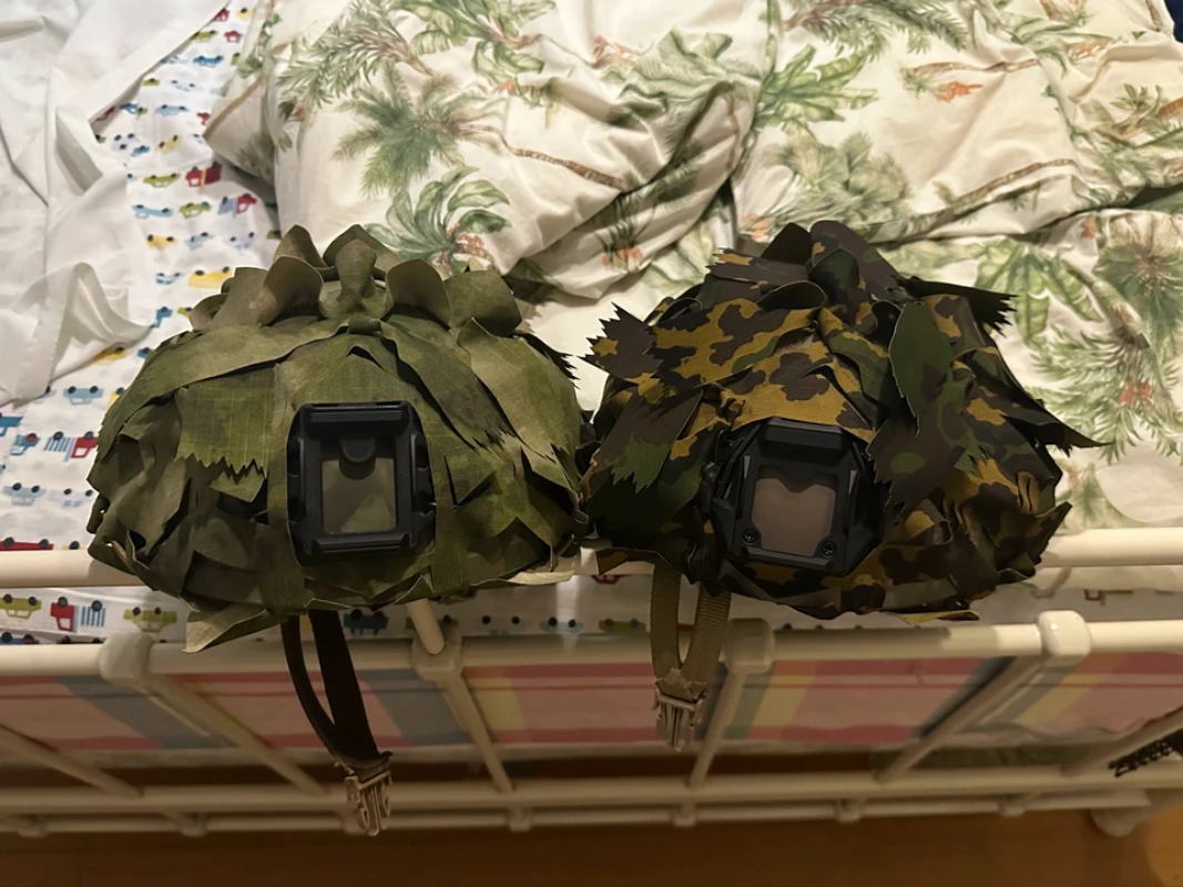A-23 Cubierta de casco táctico camuflaje MC RG ripstop - imagen 2