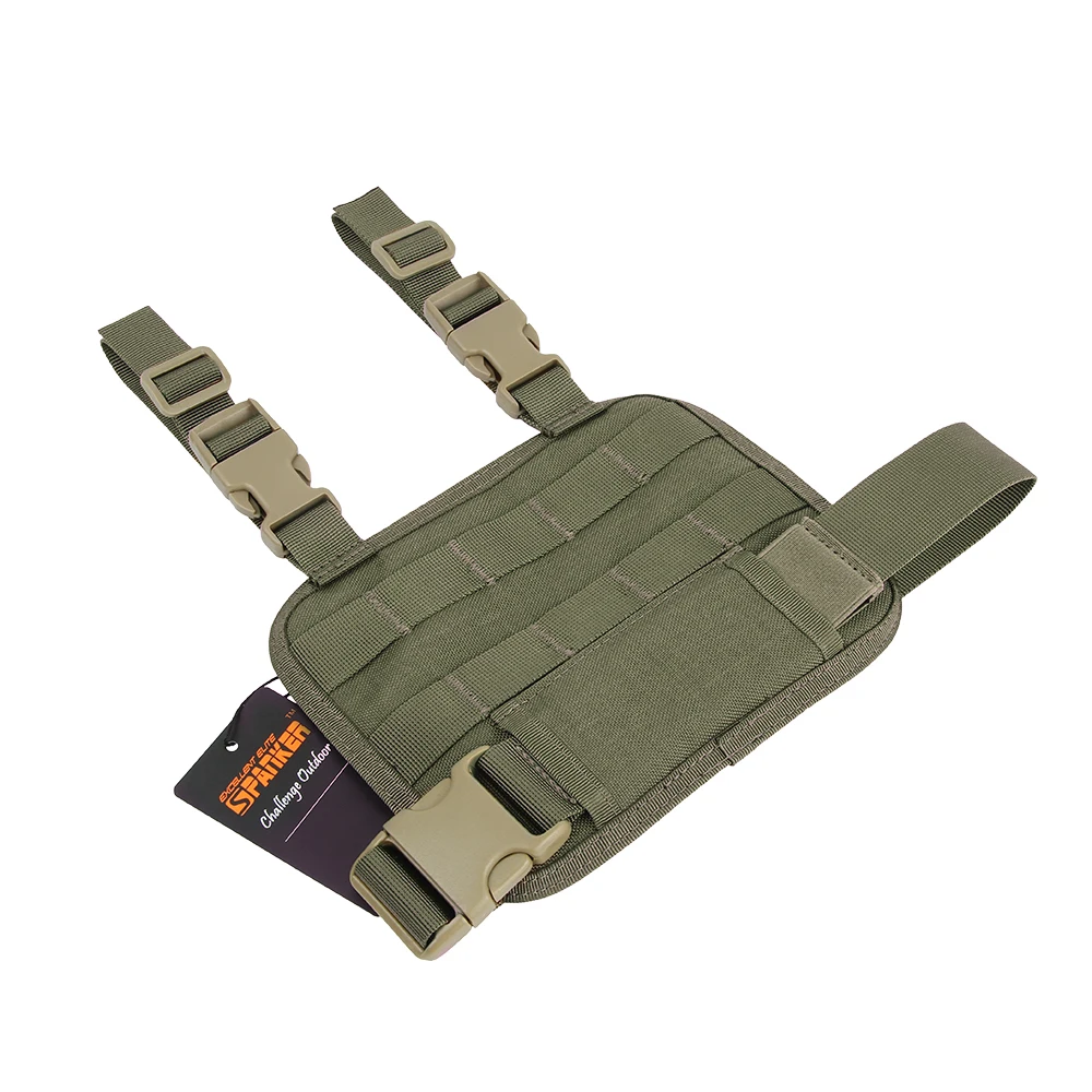Plataforma táctica MOLLE para pierna – Caza y paintball - imagen 2