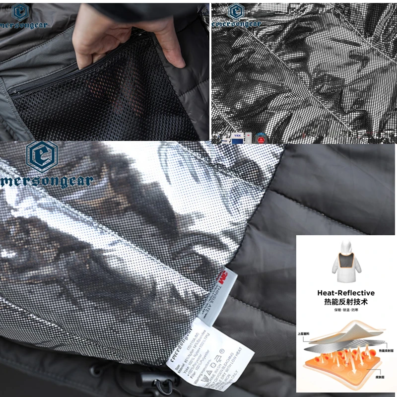 Chaqueta táctica para exterior