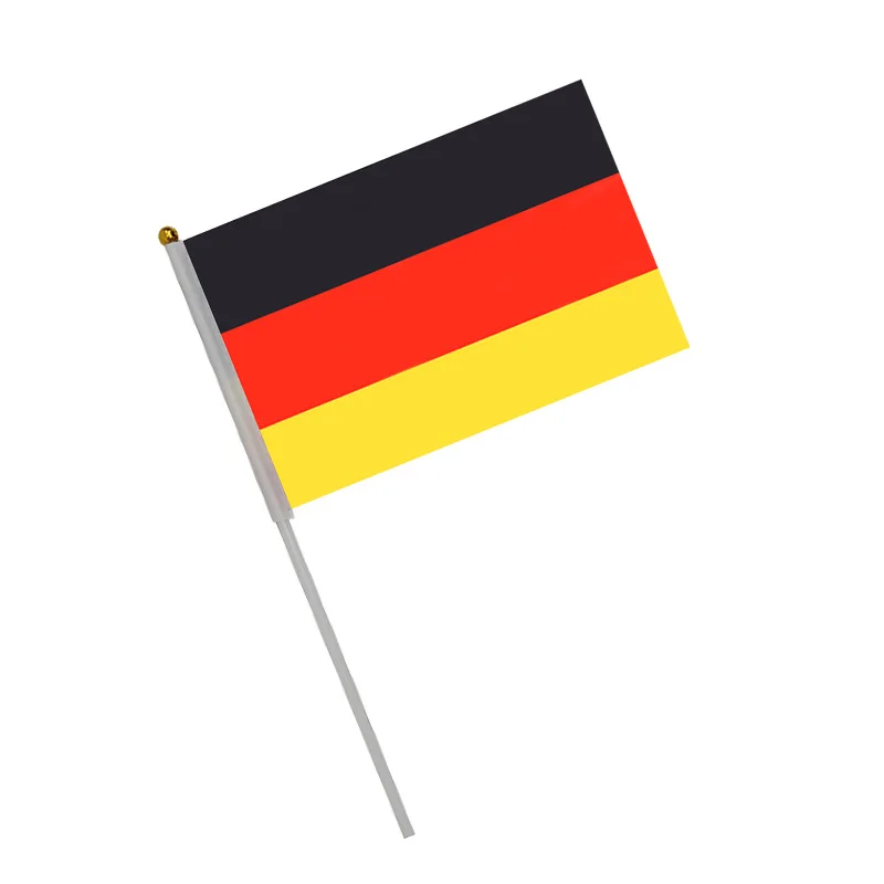Pack 10 banderas agitadoras animación Alemania – Banderinesrooters - imagen 2
