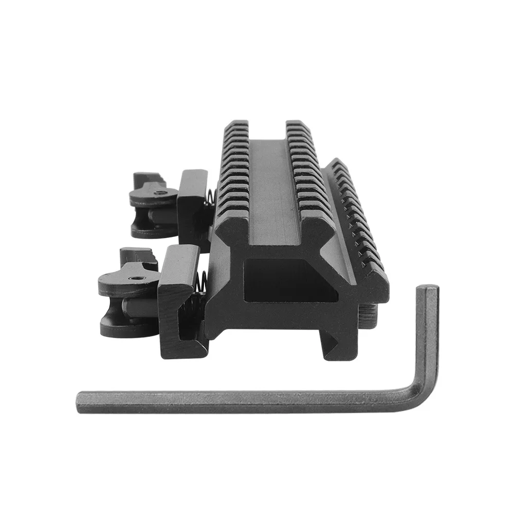Montaje táctico de visor inclinable con riel Picatinny lateral - imagen 5