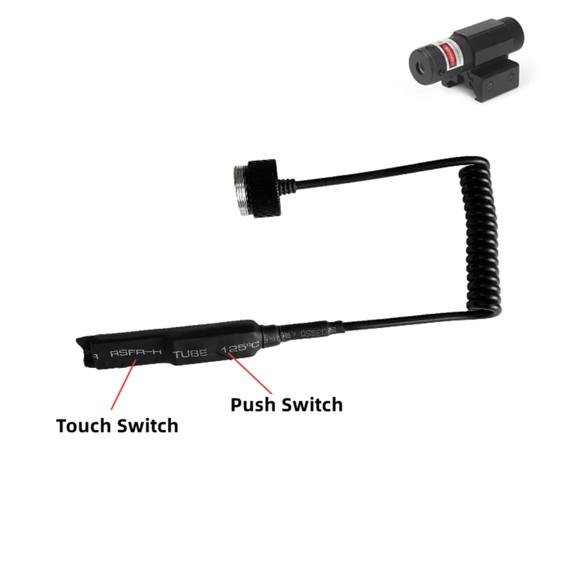 Interruptor de presión remoto para linterna táctica - imagen 2