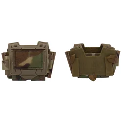 Bolsa contrapeso portabaterías MOLLE para casco táctico serie K