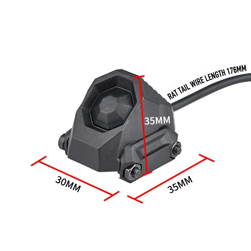 Interruptor táctico WADSN AXON-SL para Surefire M300/600 láser PEQ - imagen 5