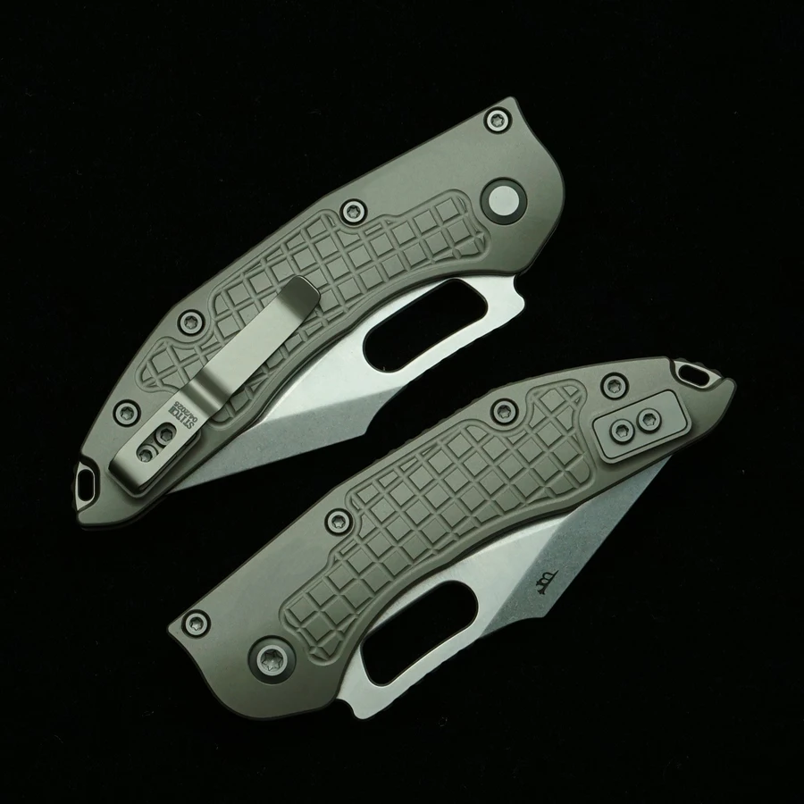 Stitch RamL Manual Mark M390MK: cuchillo plegable EDC de aventura - imagen 5
