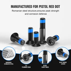 Tornillos M4 para mira punto rojo RMR/SRO Holosun