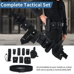 Cinturón táctico MOLLE impermeable para guardia seguridad