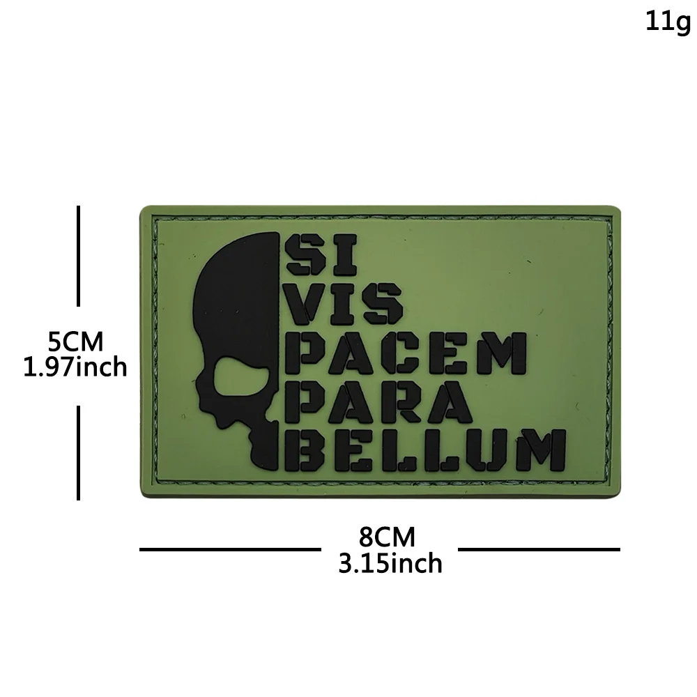 Parche táctico SI VIS PACEM para mochila y exteriores - imagen 3