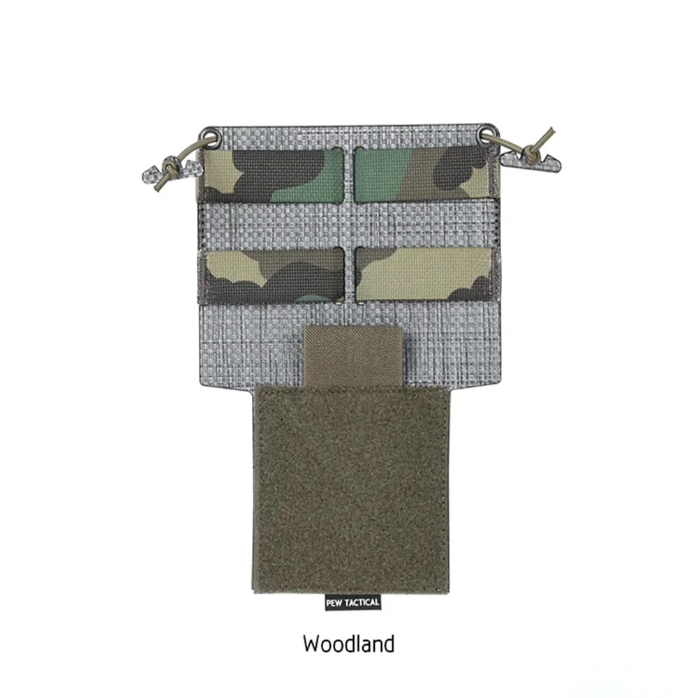 Placa táctica de pecho Airsoft MOLLE con expansión en T