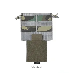Placa táctica de pecho Airsoft MOLLE con expansión en T