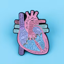 Broche esmaltado médico solapa insignia enfermera