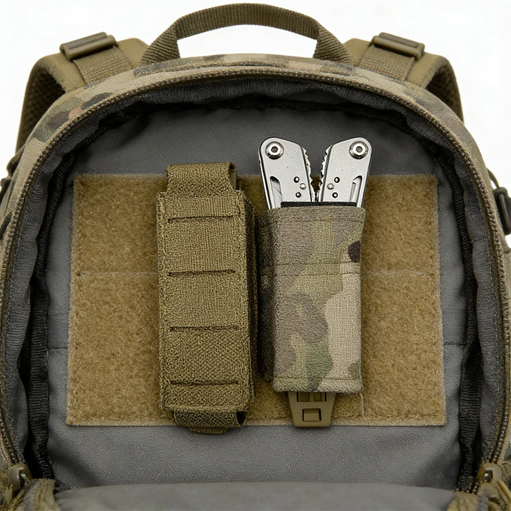 Panel táctico MOLLE con cierre gancho y bucle modular EDC - imagen 3