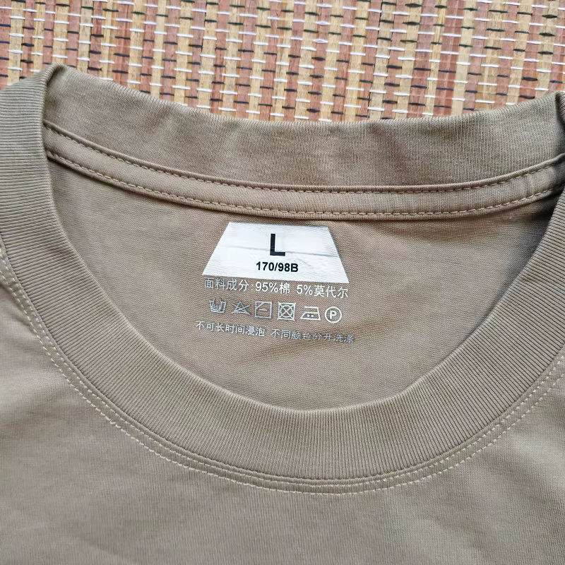 Camiseta táctica de algodón color coyote para entrenamiento - imagen 5