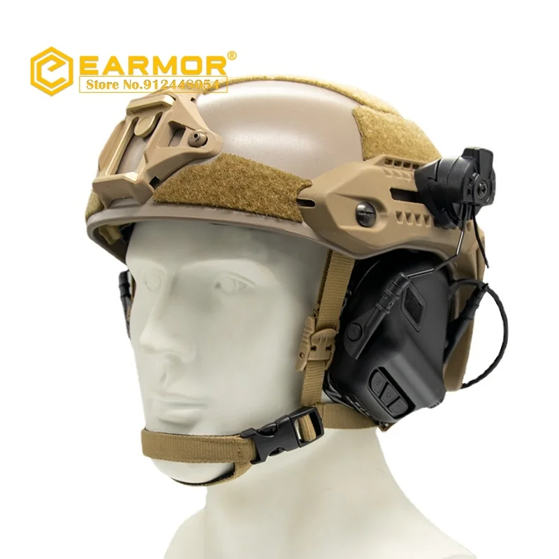 OPSMEN Adaptador auriculares tácticos M-LOK MTEK PULX Rails - imagen 2