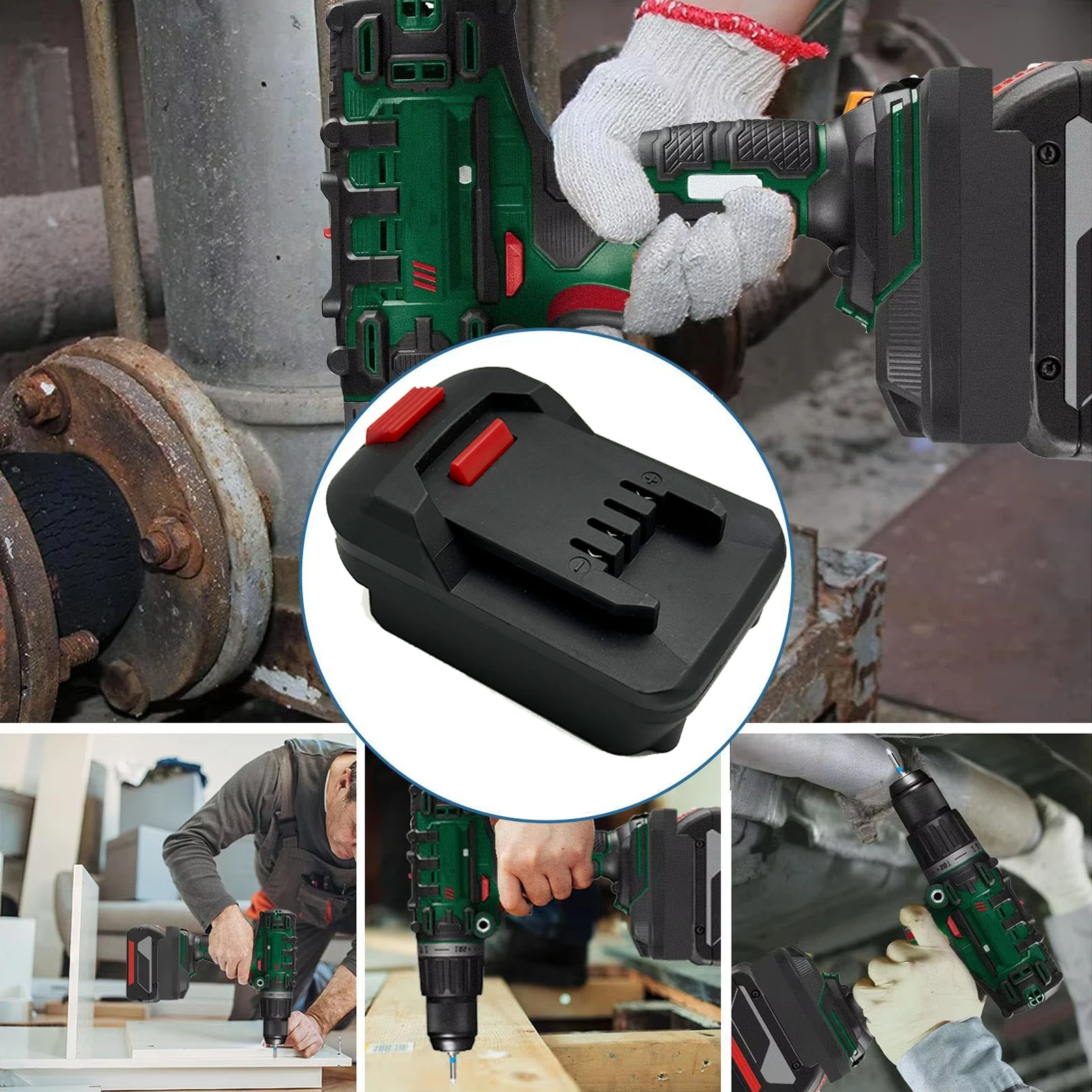 Adaptador Bosch 18V a Parkside X20V para Herramientas Eléctricas - imagen 4
