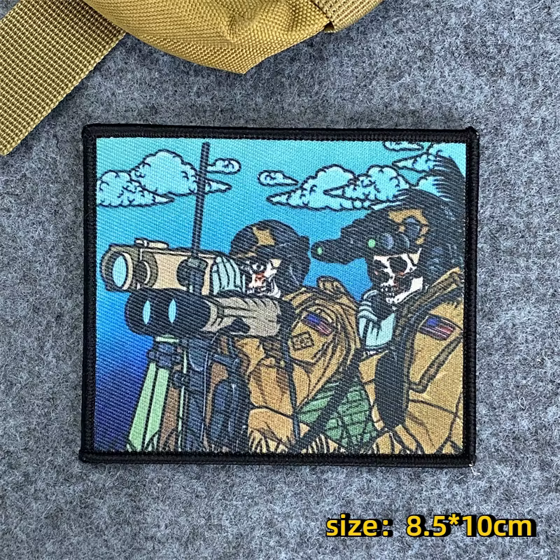 Parches Skull Soldier tácticos