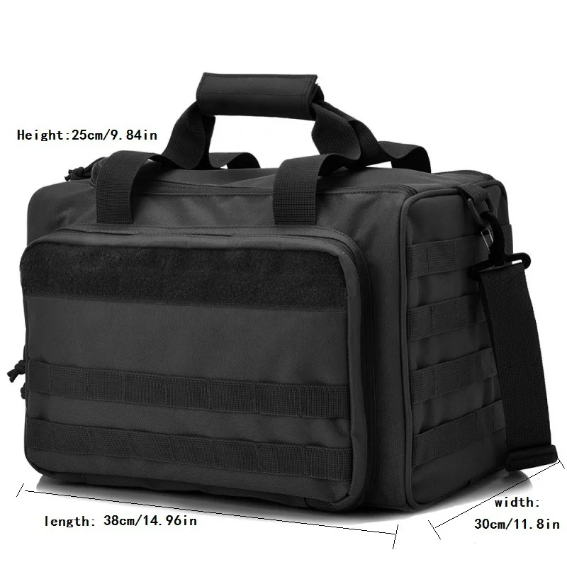Bolsa portapistolas maletín polígono de tiro – Impermeable gran capacidad - imagen 5
