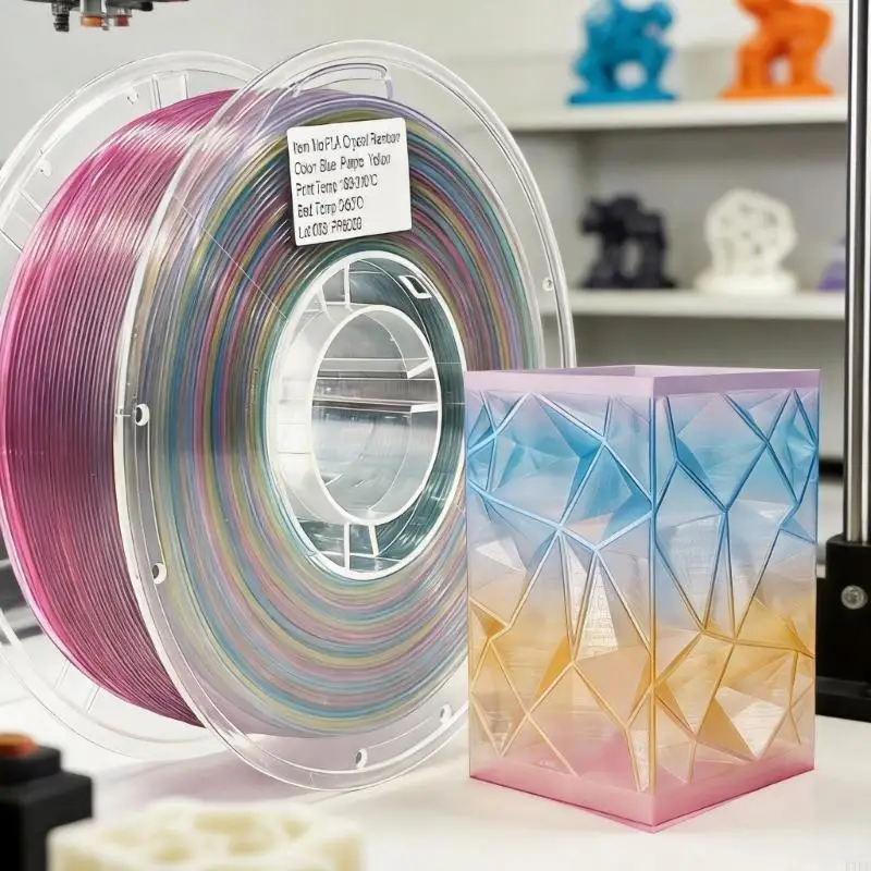Filamento PLA translúcido para impresión 3D con apariencia realista - imagen 2