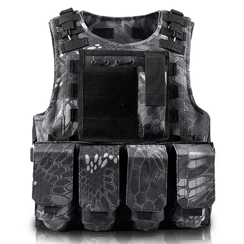 Chaleco táctico infantil camuflaje para airsoft y caza - imagen 2