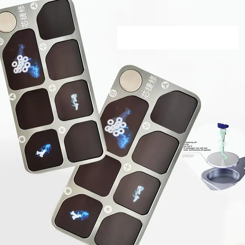 Organizador de tornillos magnético en aluminio con base - imagen 4