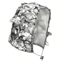 Traje ghillie transpirable de malla para caza y outdoor