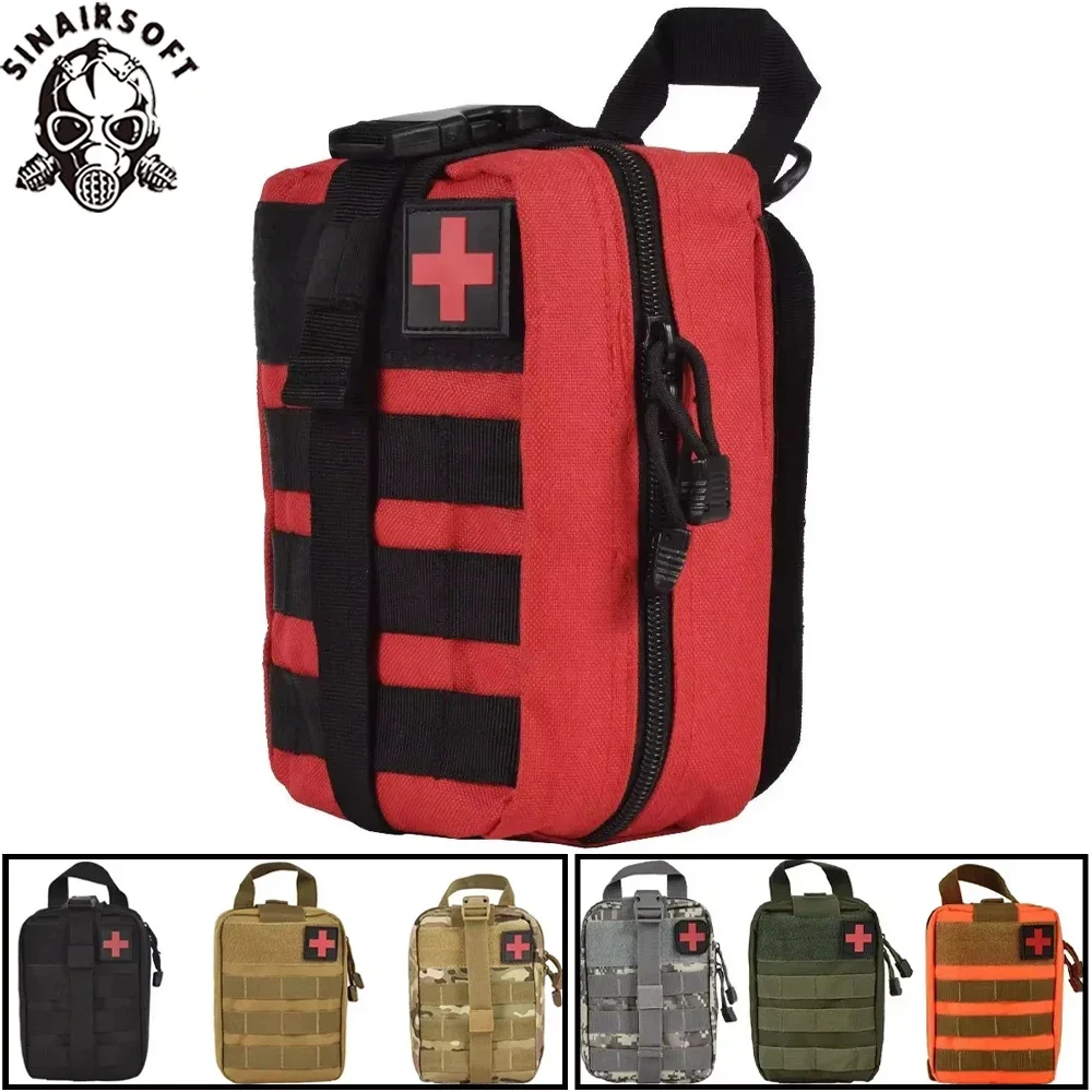 SINAIRSOFT Bolsa Molle Kit Primeros Auxilios Táctico - imagen 2