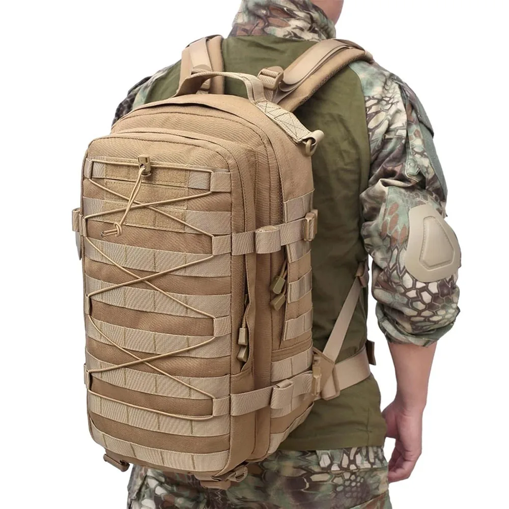 Mochila táctica impermeable multifunción gran capacidad senderismo