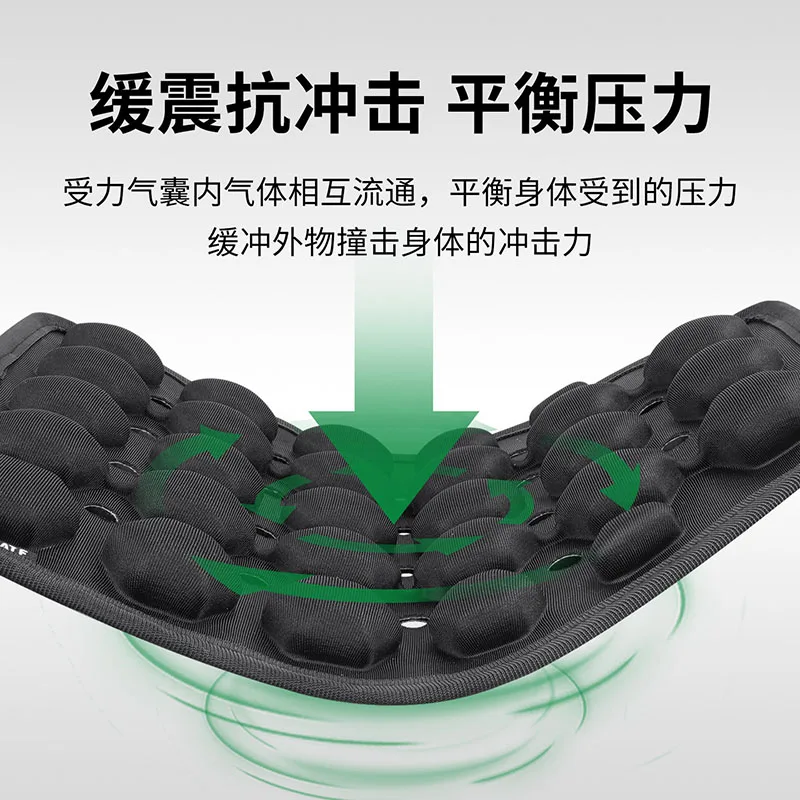 Almohadilla de refrigeración táctica inflable, antichoque transpirable - imagen 2