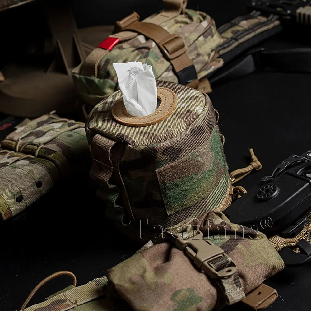 TACTIFANS Portarrollos MOLLE – Accesorio Táctico para Mochila - imagen 2
