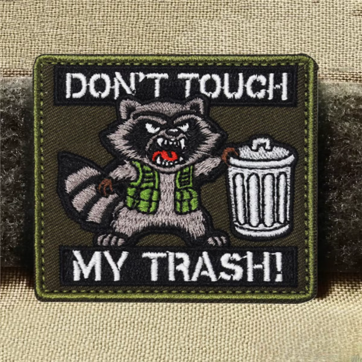 Parche táctico de moral para mochila personalizada militar – Gancho y bucle bordado - imagen 3