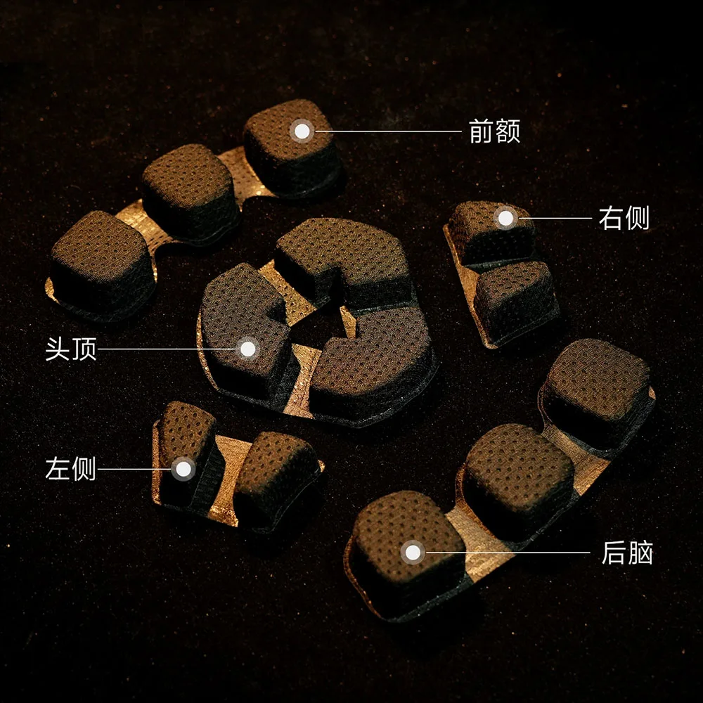 Almohadillas interiores casco táctico desmontables lavables universal - imagen 4