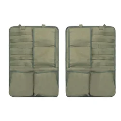 Organizador táctico MOLLE para respaldo de asiento y escopeta