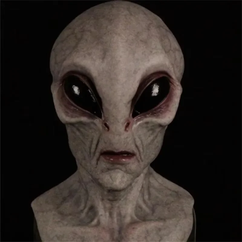 Detalle del rostro alienígena
