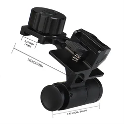 Dovetai adaptador de brazo NVG para soporte monocular en casco