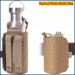 Riñonera táctica impermeable plegable para botella de agua