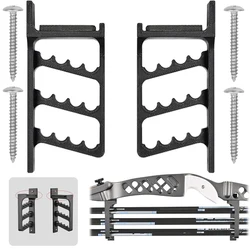 Soporte de pared para arco y flechas – 12 ranuras almacenamiento