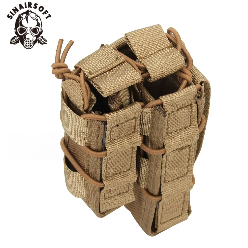 Configuración para cargador de 5.56 mm con bolsa de 9 mm
