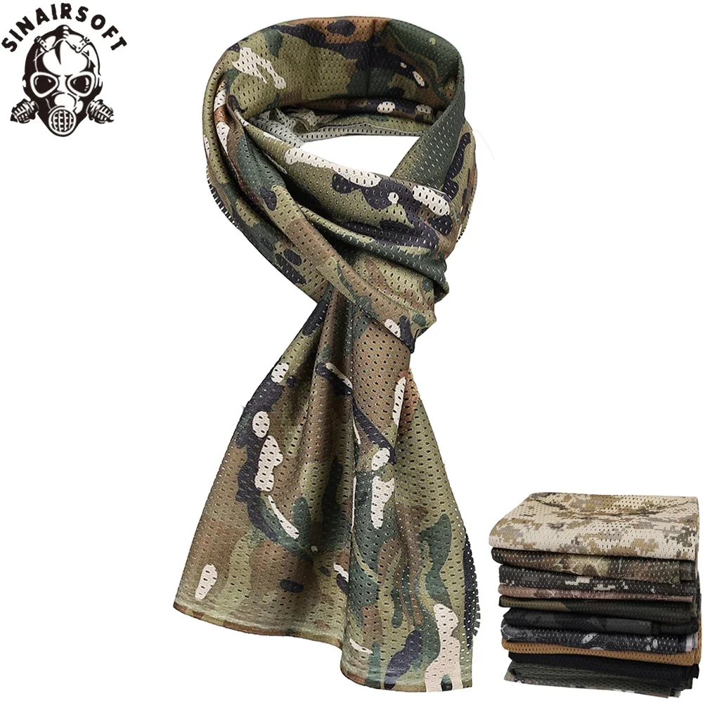 SINAIRSOFT Shemag táctico camuflaje – Bufanda militar outdoor - imagen 3