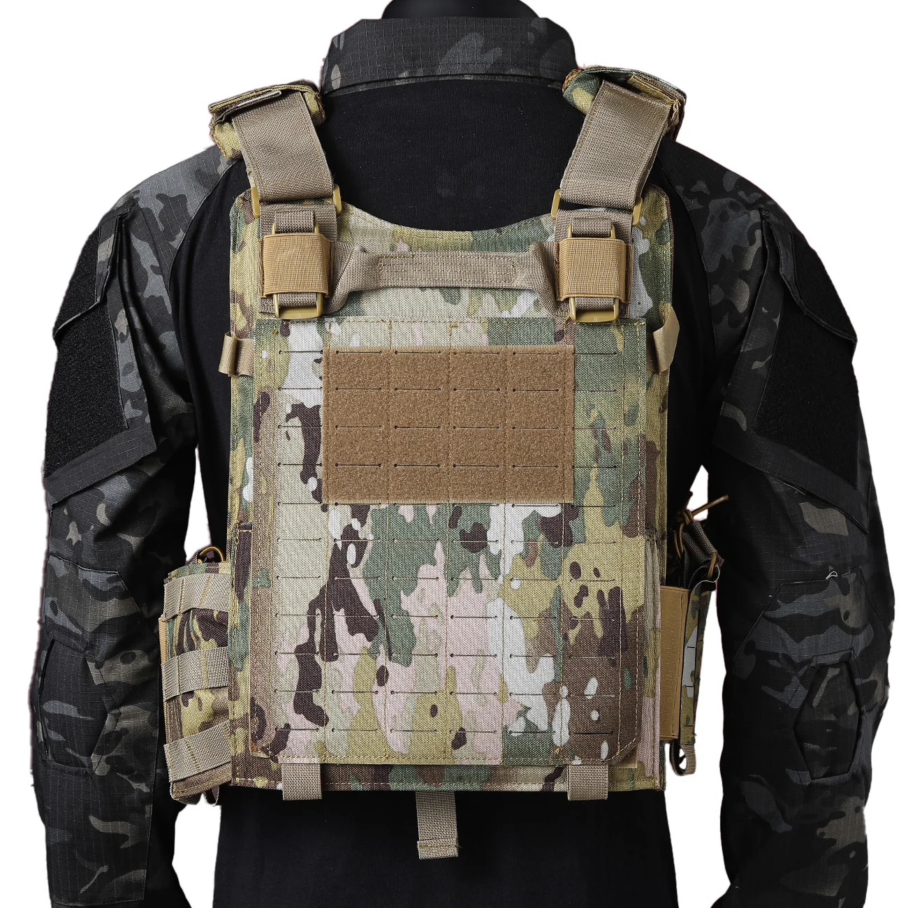 Camiseta táctica sin mangas MOLLE impermeable ripstop - imagen 3