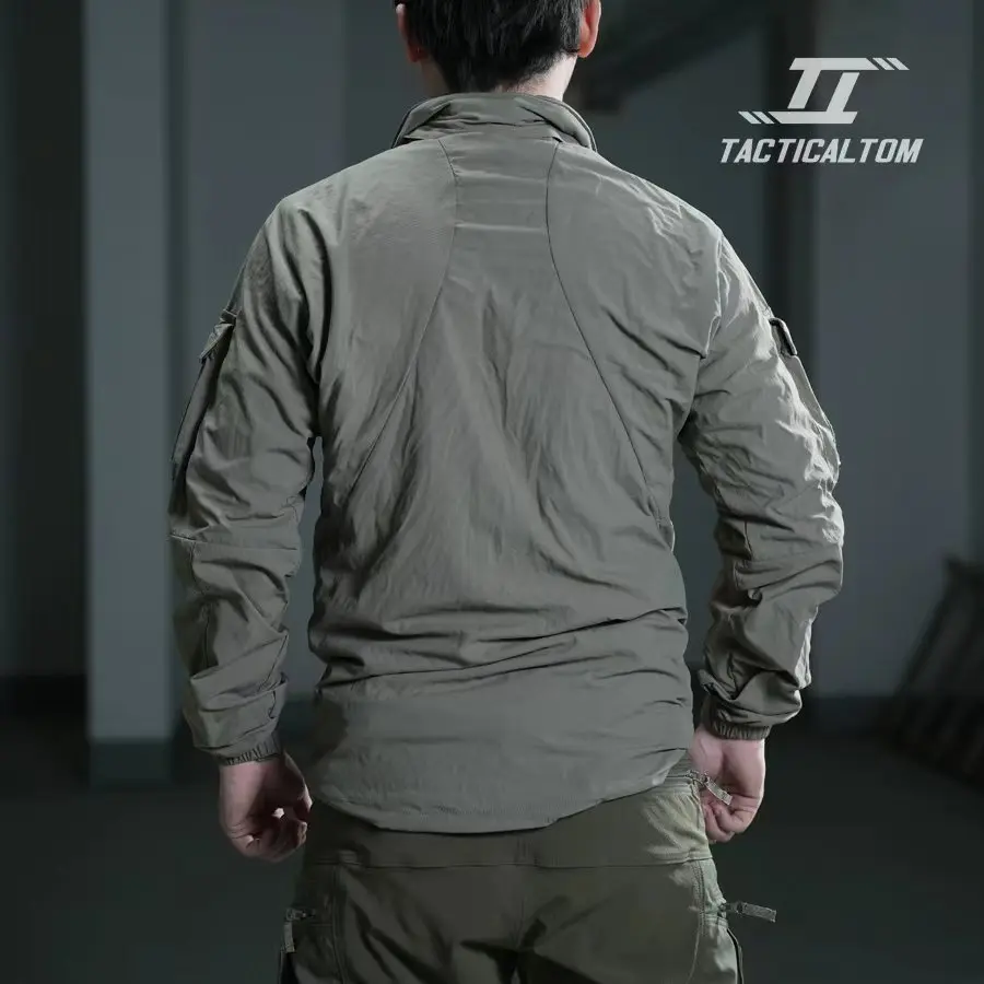 Tom Grey Chaqueta Táctica de Algodón Reproducción GEN2 Otoño Invierno - imagen 2