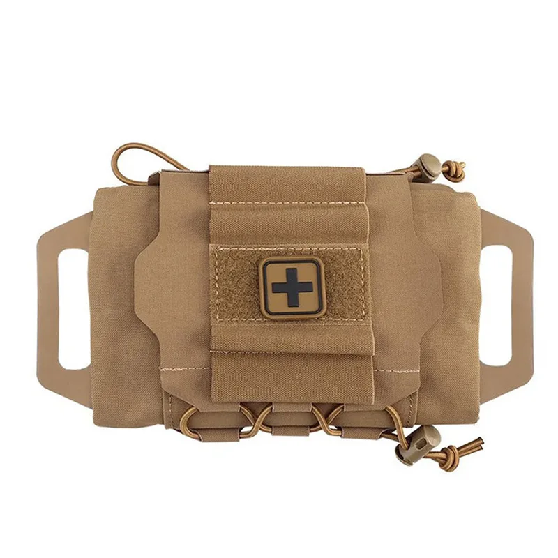 Forro táctico desmontable con MOLLE para kit médico de emergencia - imagen 2