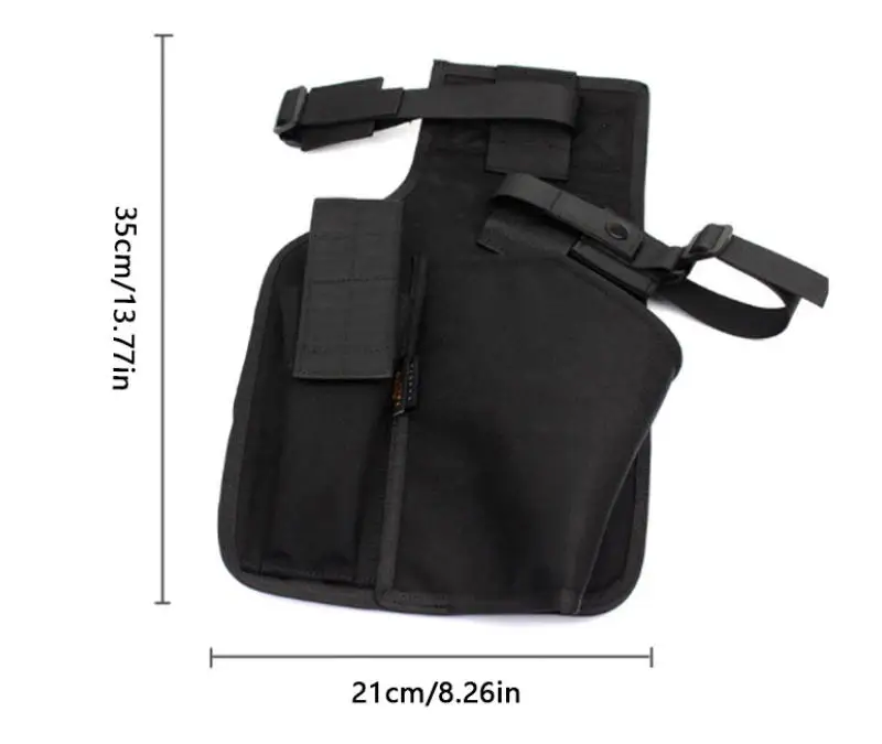 Holster MP7 en vista lateral