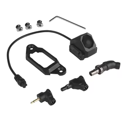 Interruptor táctico remoto para linterna Picatinny AR15 y láser PEQ15 conector Crane