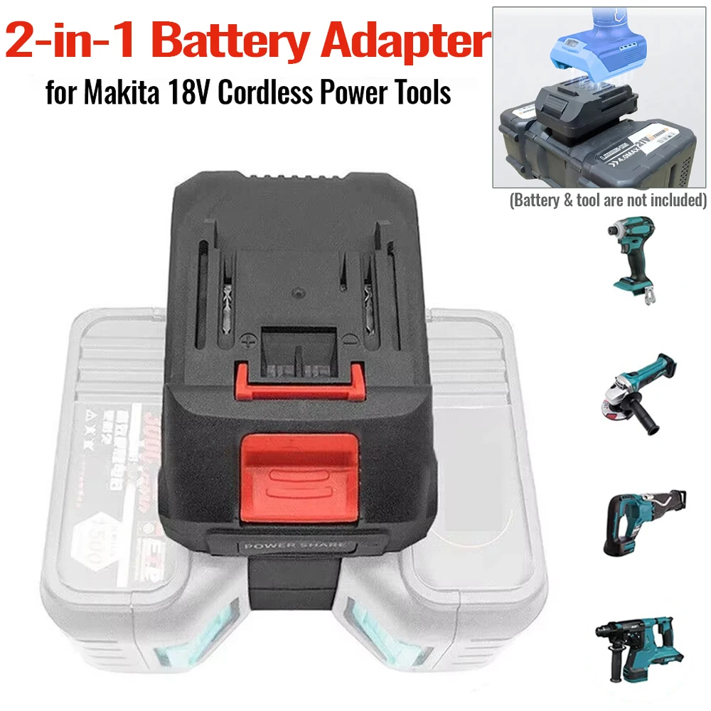 Adaptador de batería Makita 2 en 1 para herramientas eléctricas - imagen 5