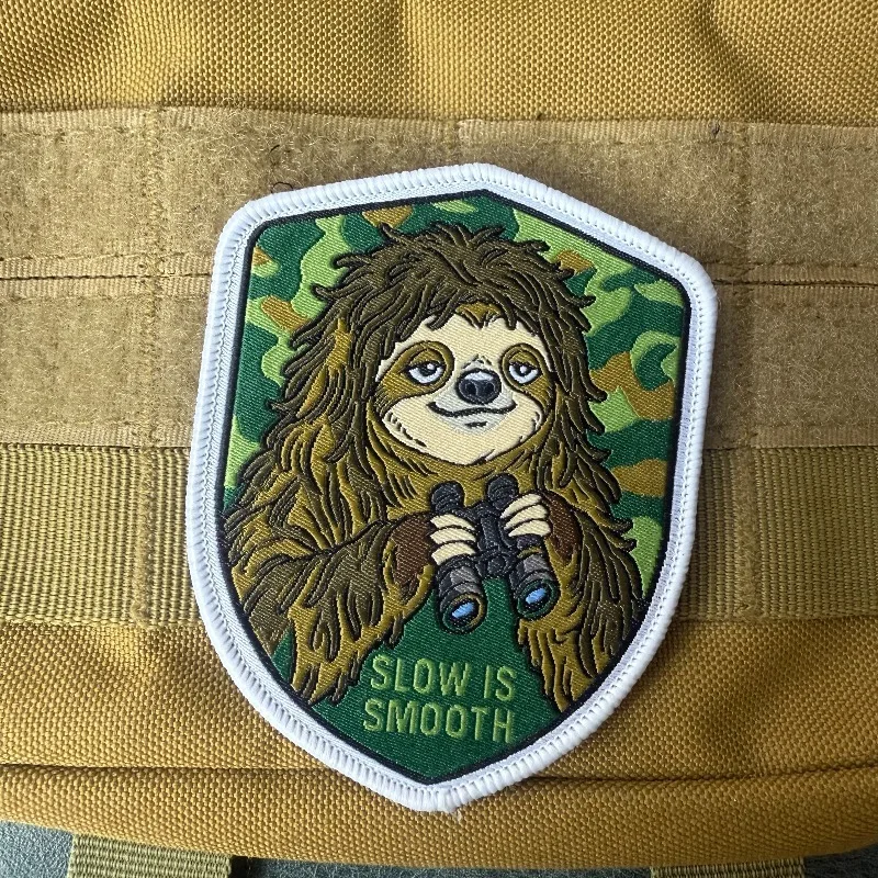 Parche táctico bordado camuflaje con gancho y bucle para chalecos - imagen 2