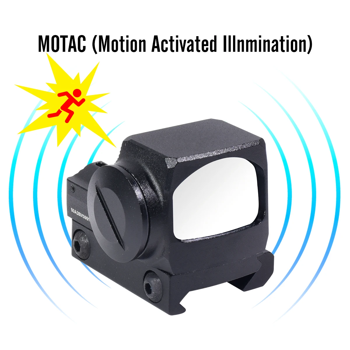 R-X mira punto rojo para Glock con activación por movimiento - imagen 3